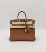 Birkin 25 Togo Retourne Gold GHW