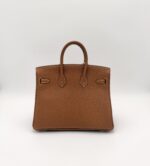 Birkin 25 Togo Retourne Gold GHW - Image 2