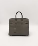 Birkin 25 Swift Shadow Gris Meyer - Image 2