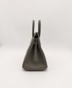 Birkin 25 Swift Shadow Gris Meyer - Image 7
